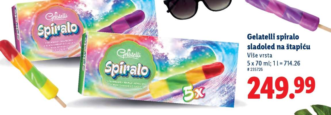 Gelatelli spiralo