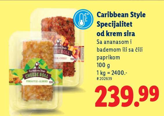 Caribbean Style Specijalitet od krem sira