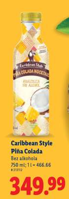 Caribbean Style Piña Colada
