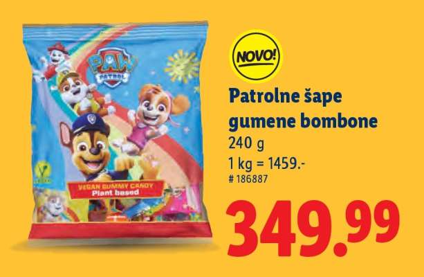 Patrolne šape gumene bombone