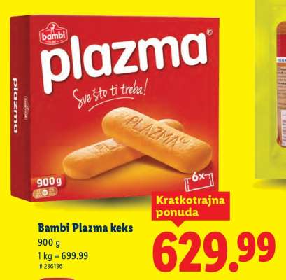 Bambi Plazma keks