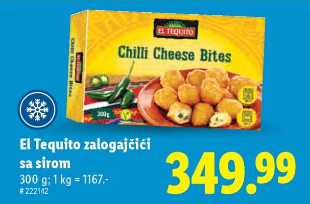El Tequito zalogajčići sa sirom