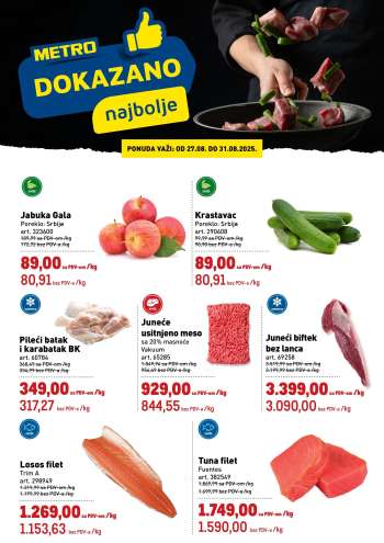 Metro katalog - 27.08.2025 - 31.08.2025.