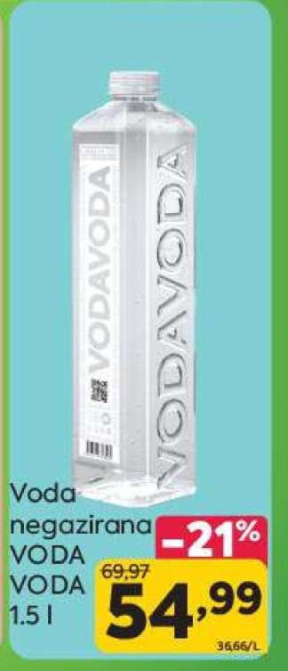 Voda negazirana Voda Voda 1.5 l