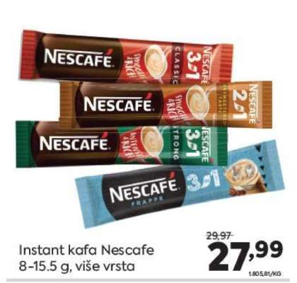 Instant kafa Nescafe