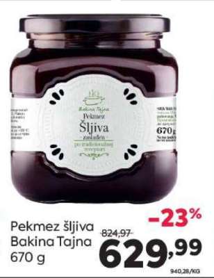 Pekmez Šljiva Bakina Tajna