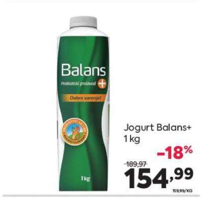 Jogurt Balans+