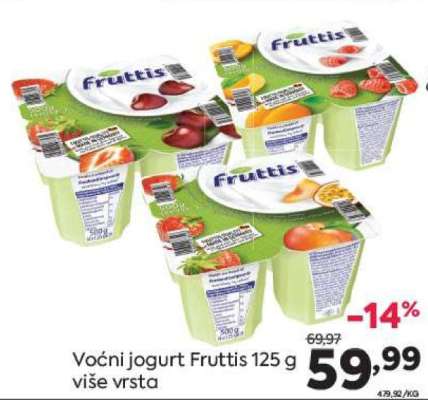 Voćni jogurt Fruttis 125 g