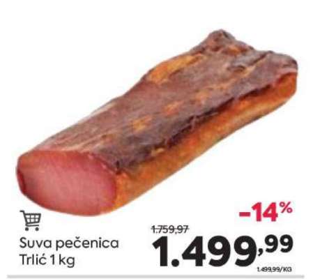 Suva pečenica Trlić 1kg