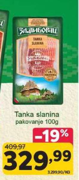 TANKA SLANINA