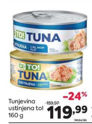Tunjevina ustinjena to!