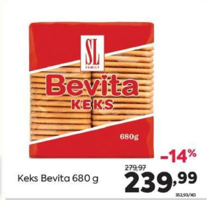 Keks Bevita 680 g