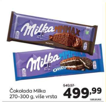 Čokolada Milka