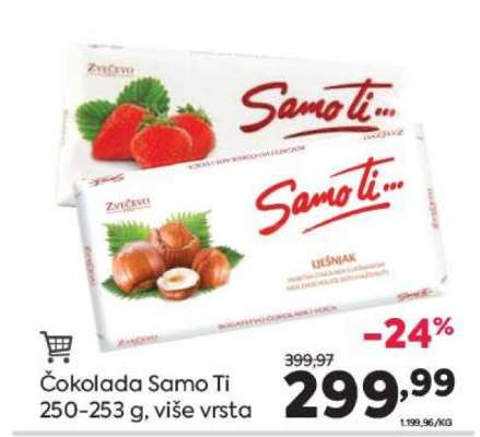 Čokolada Samo Ti