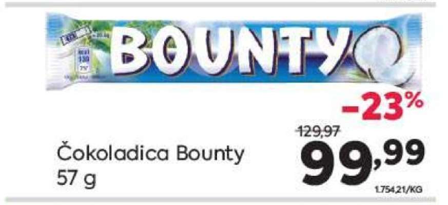 Čokoladica Bounty