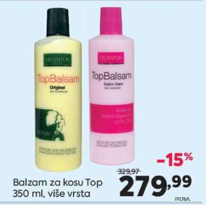 Balzam za kosu Top