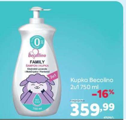 Kupka Becolino 2u1 750 ml
