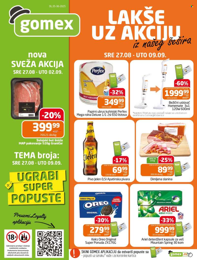 Gomex katalog - 27.08.2025 - 09.09.2025.