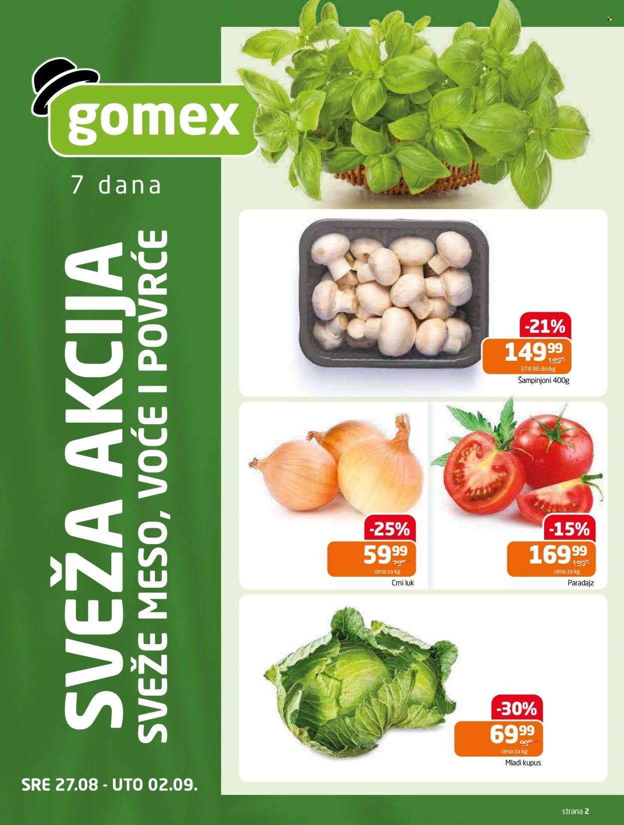 Gomex katalog - 27.08.2025 - 09.09.2025. Stranica 2