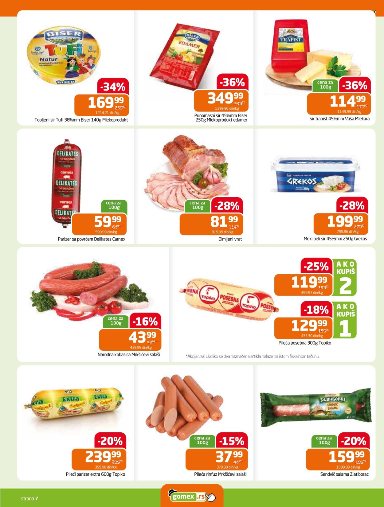 Gomex katalog - 27.08.2025 - 09.09.2025. Stranica 7