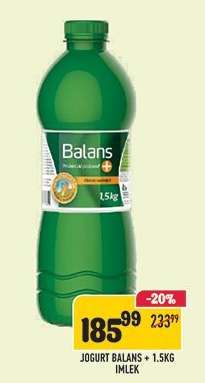 JOGURT BALANS+ 1.5KG IMLEK
