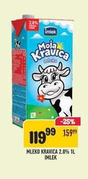 Mleko Kravica 2.8% 1L Imlek