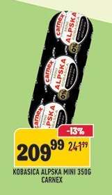 Kobasica Alpska Mini 350g Carnex