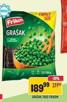 Grašak 700g Frikom