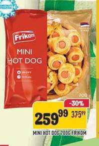 MINI HOT DOG 700G FRIKOM