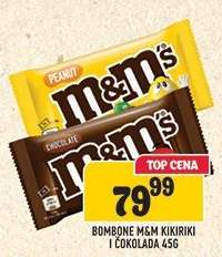 Bombone M&M's Kikiriki i Čokolada 45g