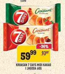 Kroasan 7 Days Midi Kakao i Jagoda 60g