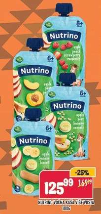 Nutrino voćna kaša više vrsta