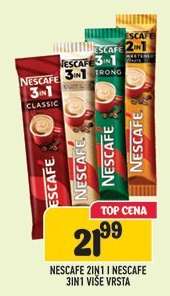 NESCAFE 2IN1 I NESCAFE 3IN1