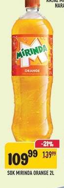 Sok Mirinda Orange 2L