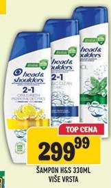 Šampon H&S 330ml