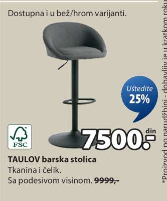 TAULOV BARSKA STOLICA