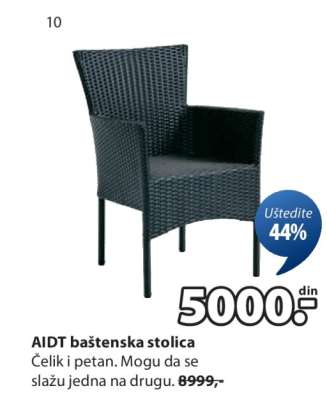 AIDT baštenska stolica