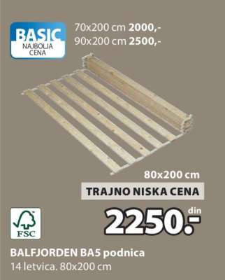 BALFJORDEN BA5 PODNICA