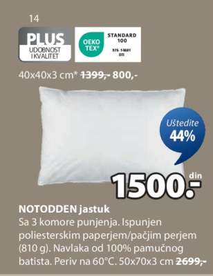 NOTODDEN JASTUK