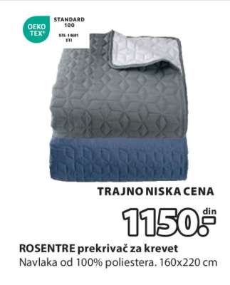 ROSENTRE PREKRIVAČ ZA KREVET