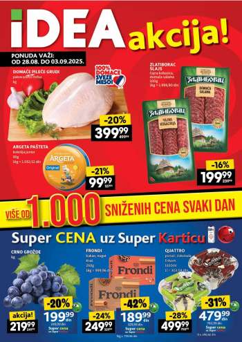 Idea katalog - 28.08.2025 - 03.09.2025.