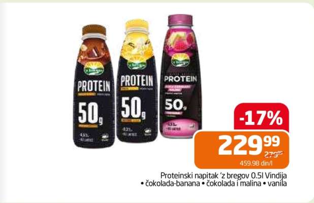 Proteinski napitak 'z bregov 0.5l Vindija
