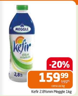Kefir 2.8%mm Meggle 1kg