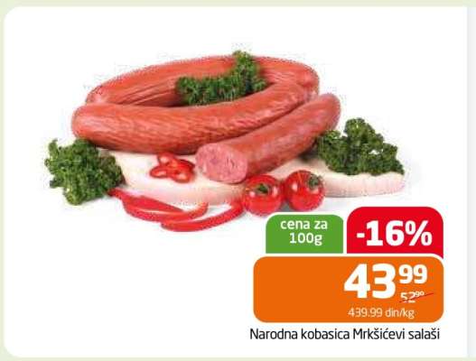Narodna kobasica Mrkšićevi salaši