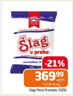 Šlag pena Promeks 500g