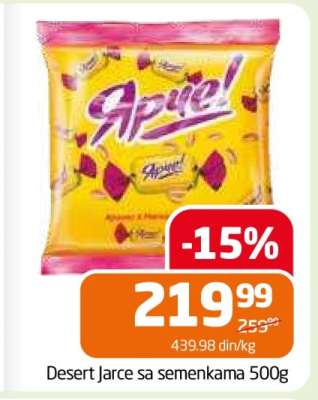 Desert Jarce sa semenkama 500g
