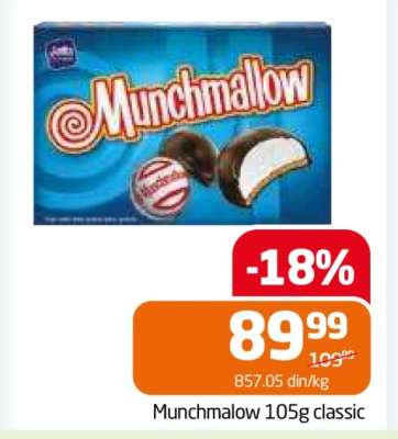 Munchmallow 105g classic