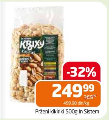 Prženi kikiriki 500g In Sistem
