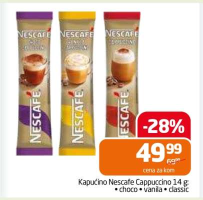 Kapučíno Nescafe Cappuccino 14 g