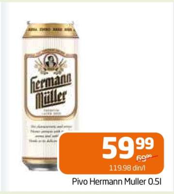 Pivo Hermann Muller 0.5l